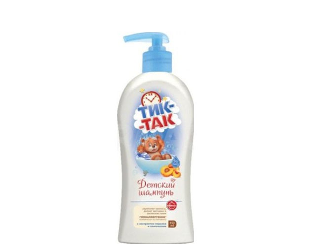 TIK-TAK baby shampoo with peach extract 350 ml